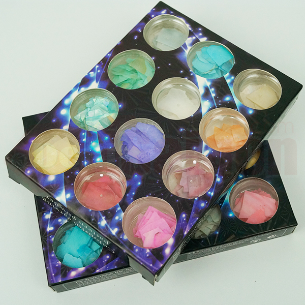 Set 12 hủ xà cừ gắn móng loại mỏng 3400 (Hộp) Set 12 hủ xà cừ gắn móng loại mỏng 3400 (Hộp)