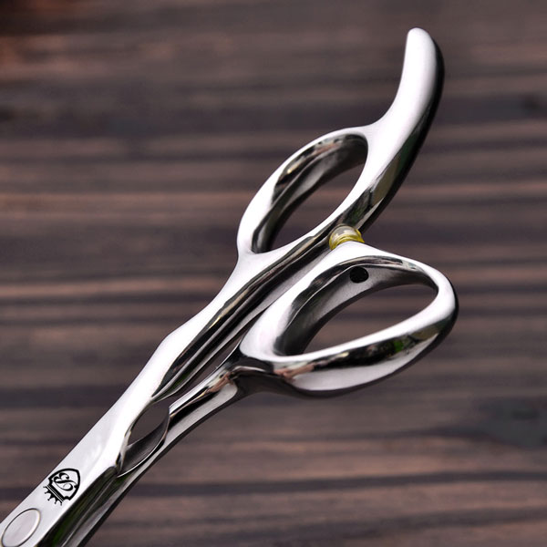 Kéo cắt tóc Barber WOLF Curve F48