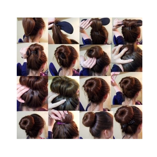 kiểu tóc búi củ tỏi kieu toc bui cu toi